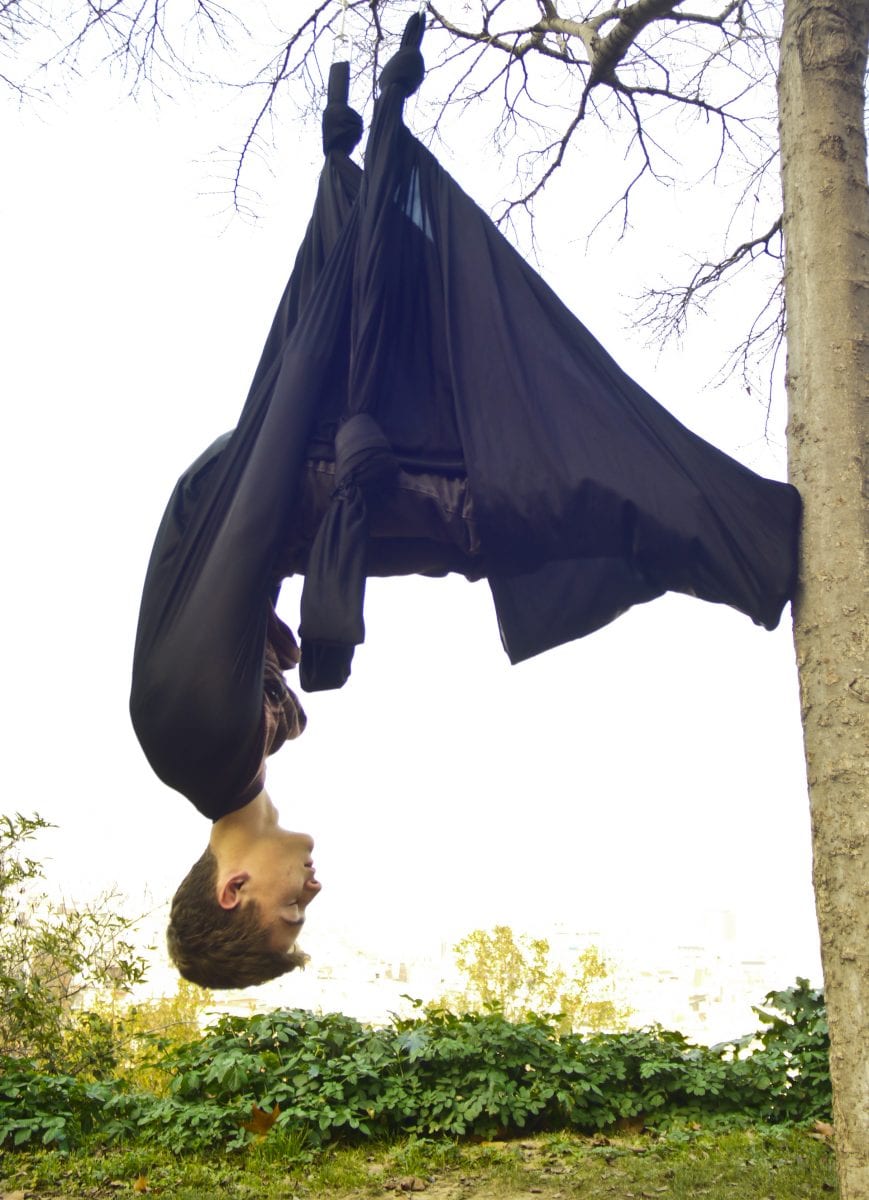 amaca di yoga con asas