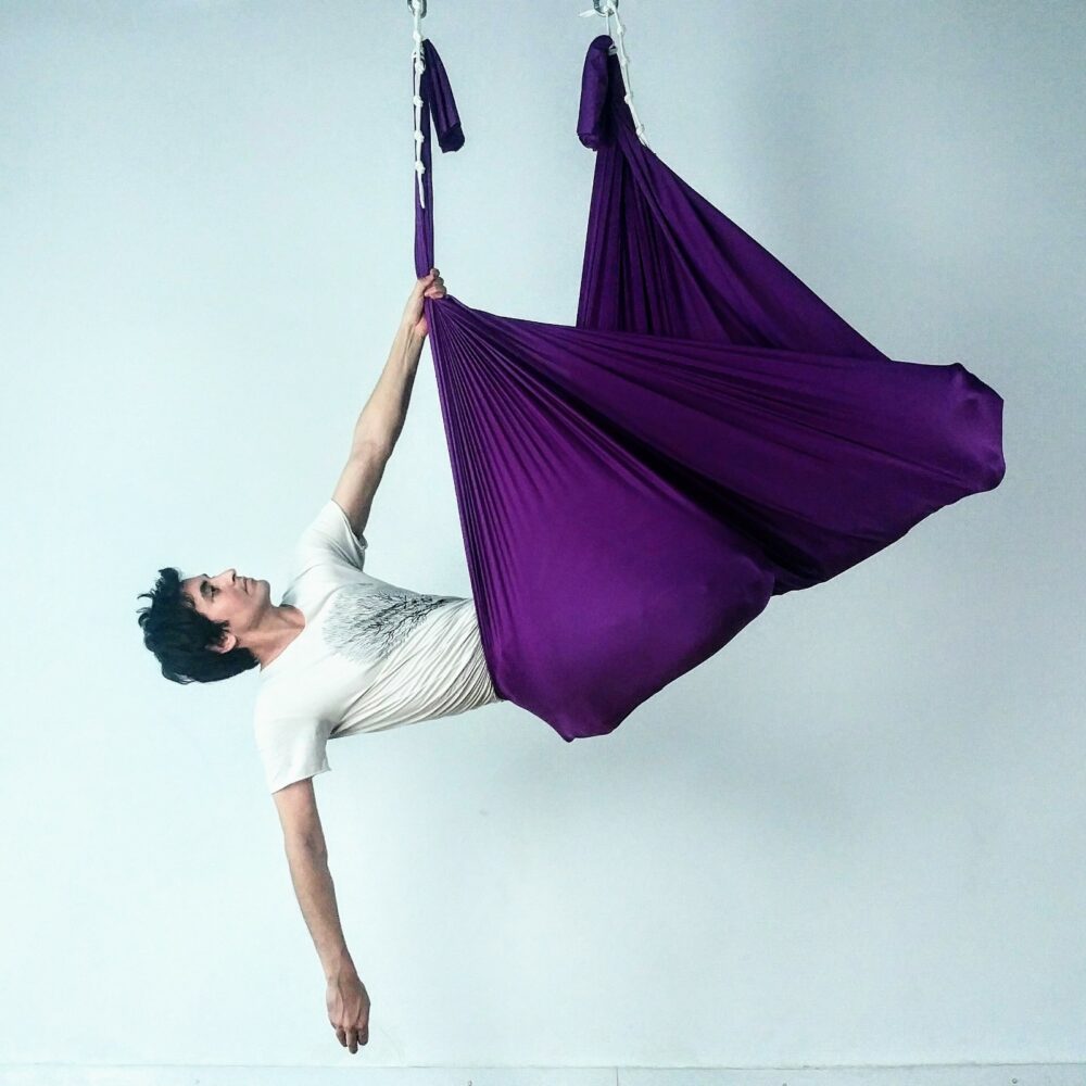 Hamac Aérien avec kit de gréement pour danse aérienne et cirque - Image 11