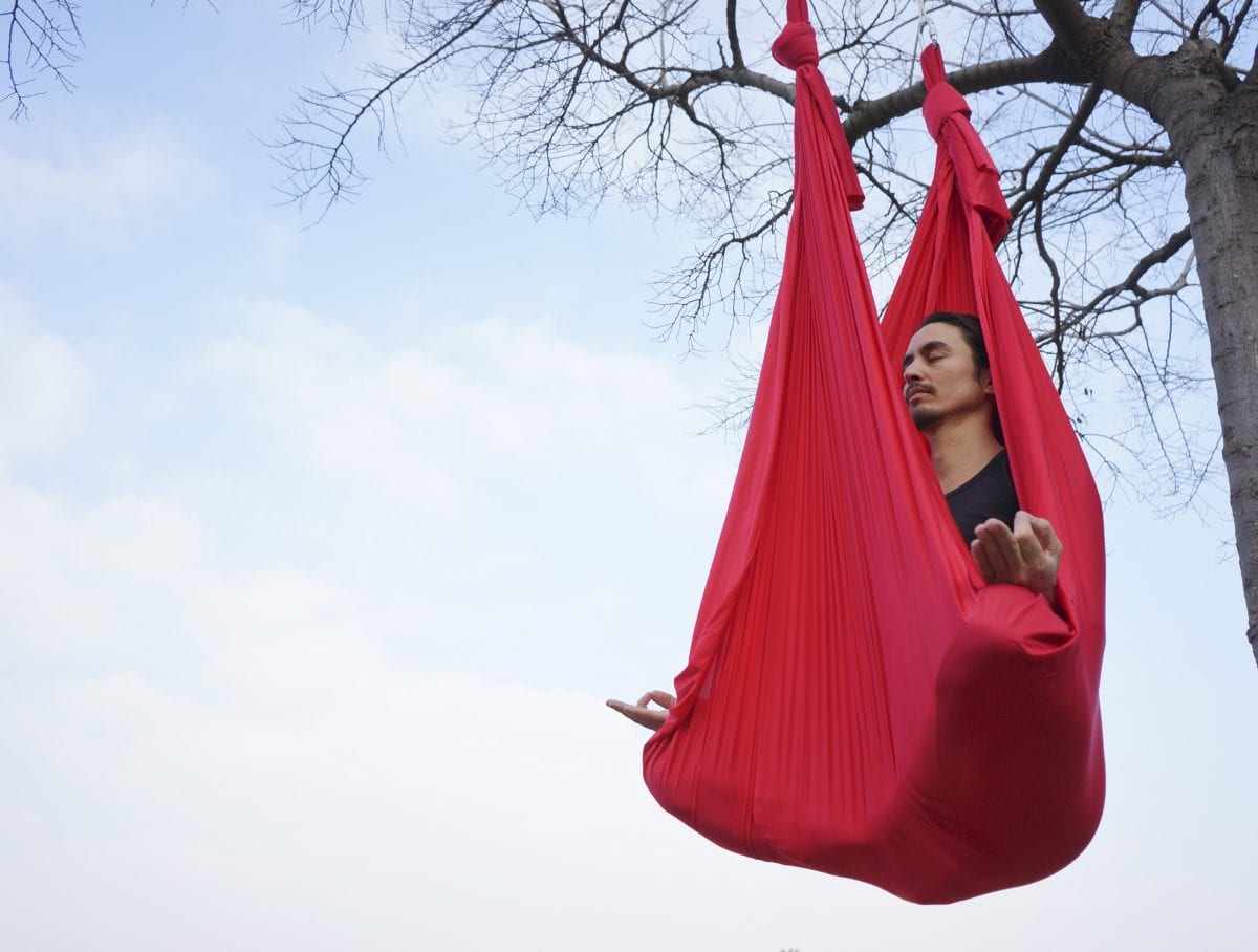 Aerial yoga hammock Antigravity Made in Europe from 65 € Aerial