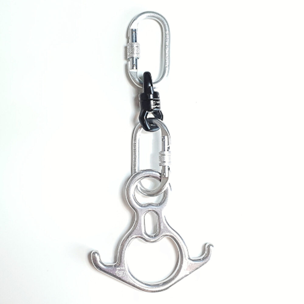Swivel with ball bearings for aerial acrobatics - Image 6