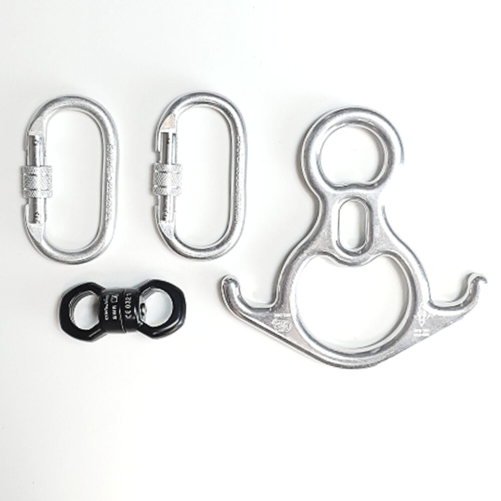 Swivel with ball bearings for aerial acrobatics - Image 8