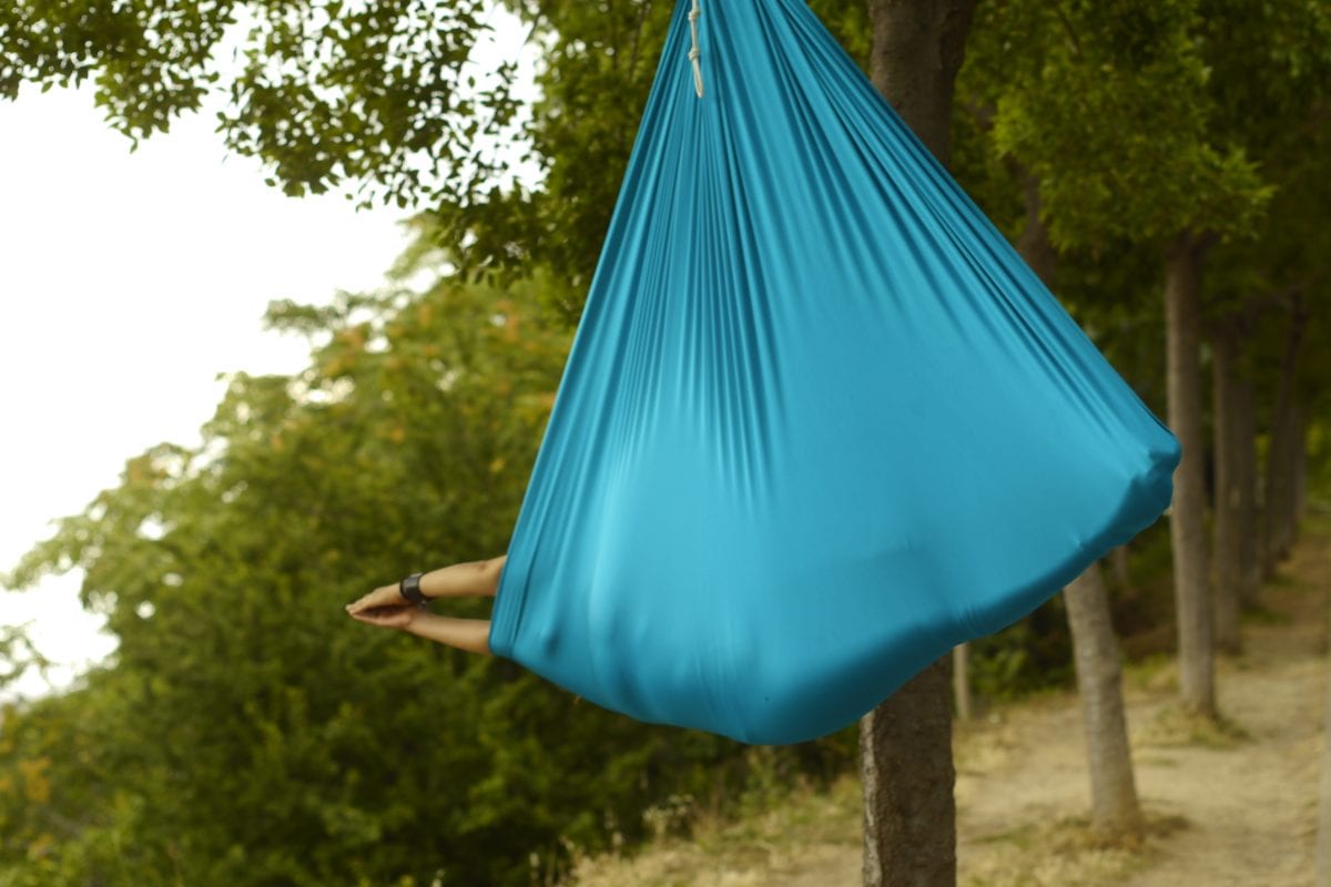 Aerial yoga hammock Antigravity Made in Europe from 65 € Aerial