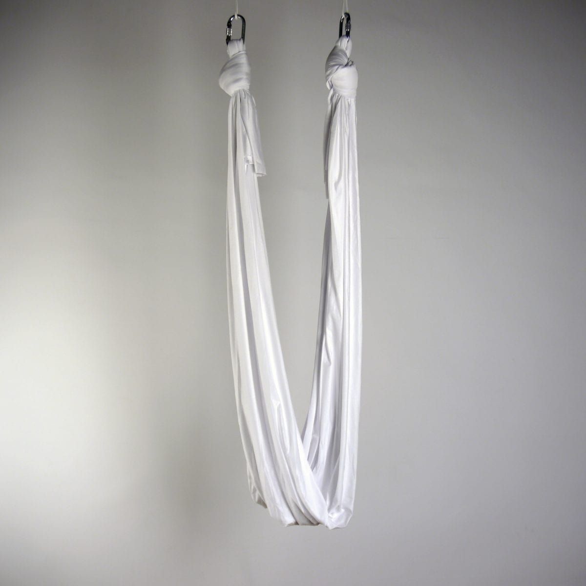 Kit Hamac De Yoga Aérien – Soie (nylon) – Ensemble Swing Blanc – Neuf Avec Défaut Mineur