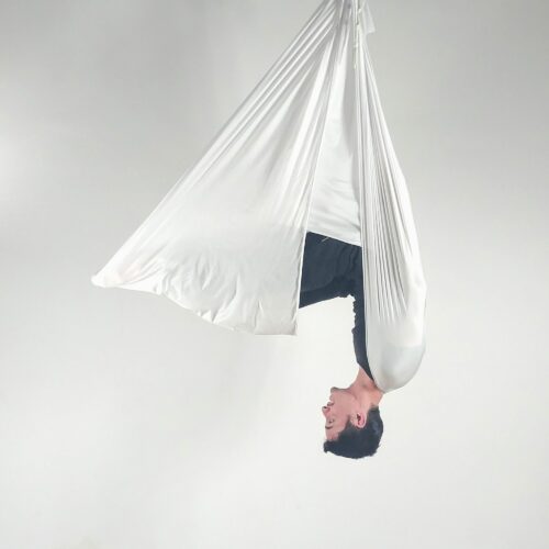En Ligne Hamac Acrobatie Aérienne Pour - à La Maison Avec Un Tissu Fort Hamac Jardin Installation Facile
