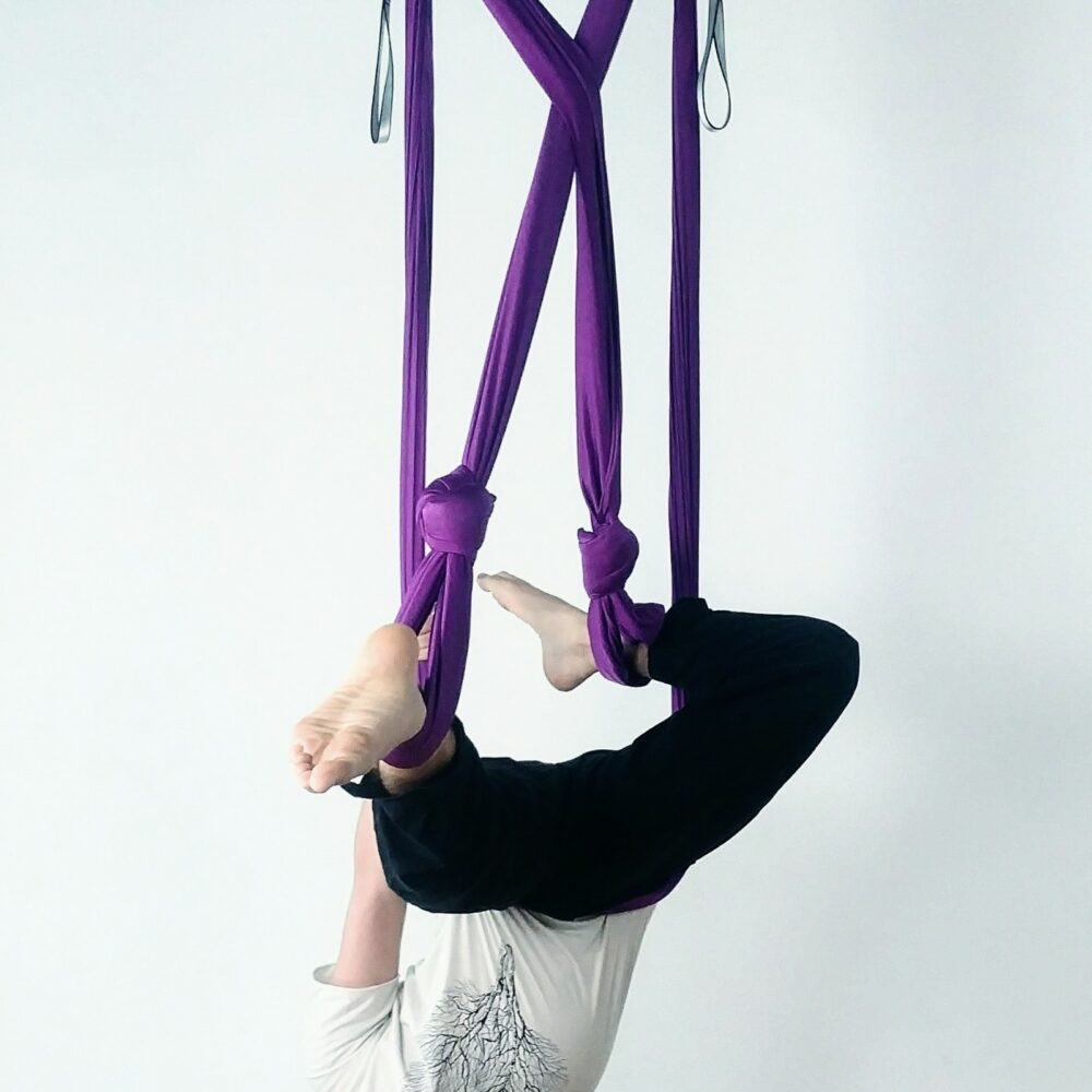 Aerial Yoga Swing (hammock) with handles - Image 19