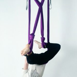 Aerial Yoga Swing (hammock) with handles - Image 19