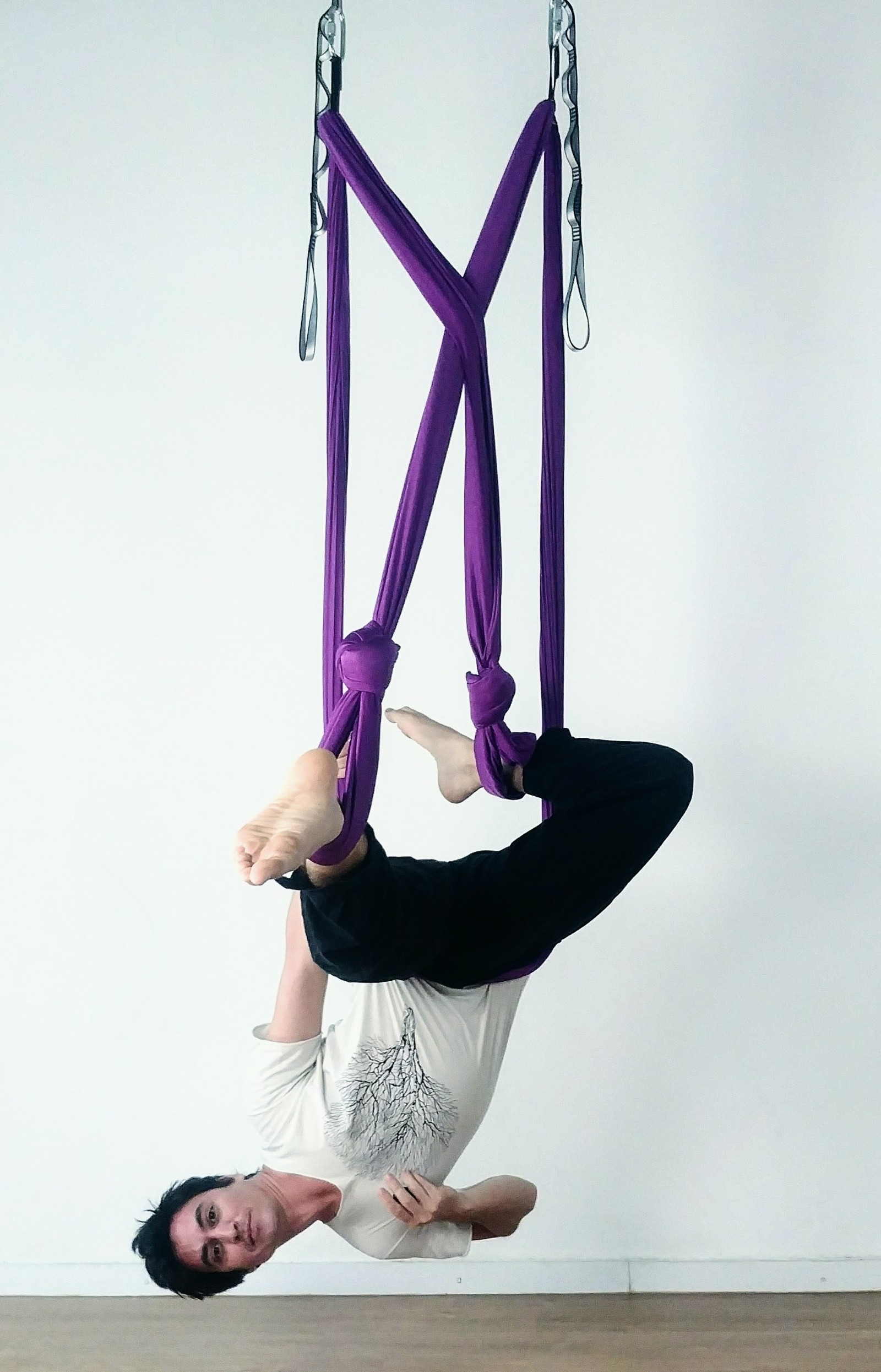 Aerial Yoga Swing (hammock) with handles Aerial Yoga Swings & Aerial