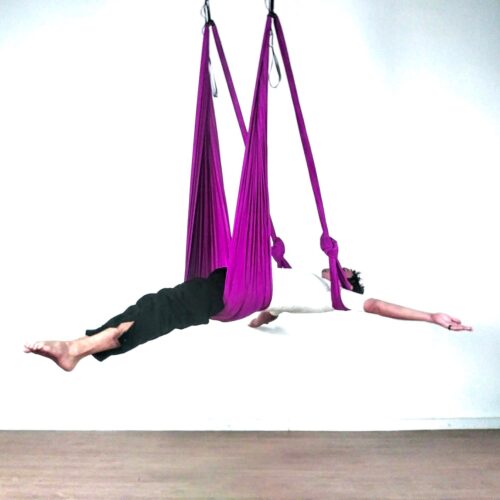Aerial Yoga Swing (hammock) with handles - Aerial Yoga Swings & Aerial  Silks made in Europe