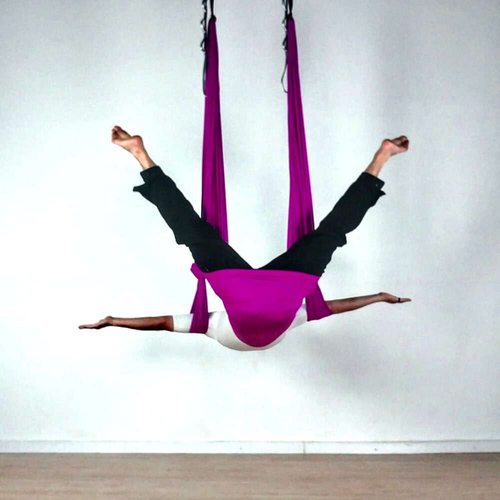 Aerial Yoga Swing (hammock) with handles - Image 30