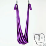 yoga swing purple with 2 daisy y 4 mosquetones