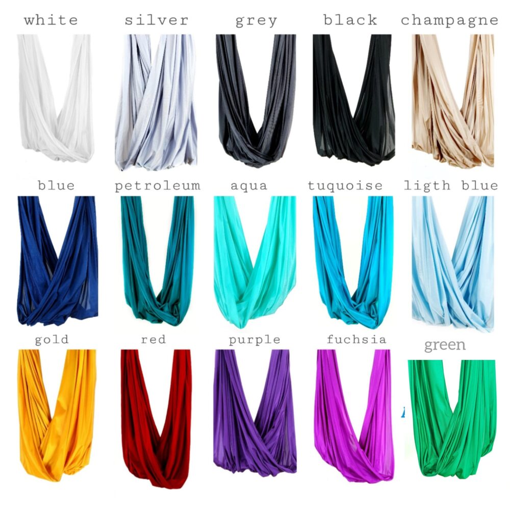Aerial Yoga hammock with handles - Image 4
