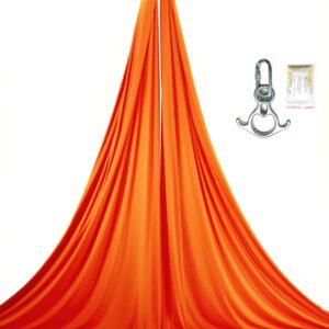 orange aerial silks kit