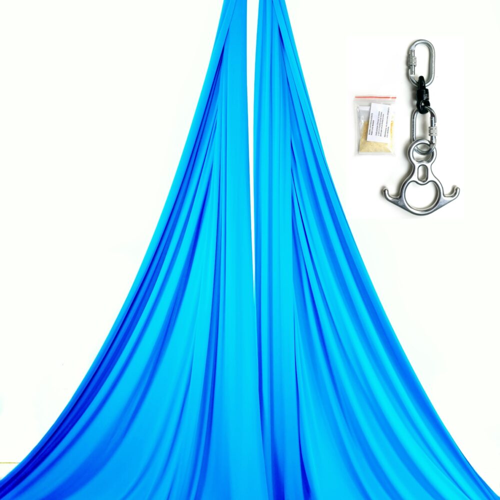 aerial silks kit turquoise