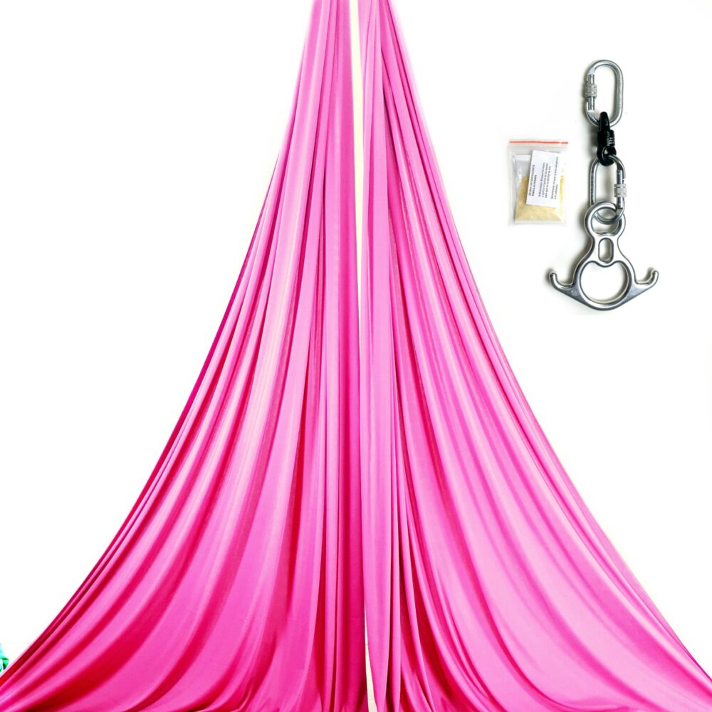 fuchsia aerial silks kit