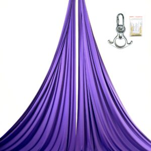 aerial silks with swivel, tessuti aerei con anello girevole, telas aereas con giravueltas, kit tissu acrobatique