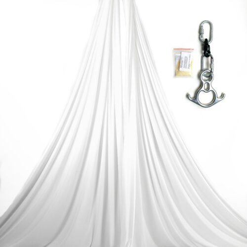 aerial silks kit white