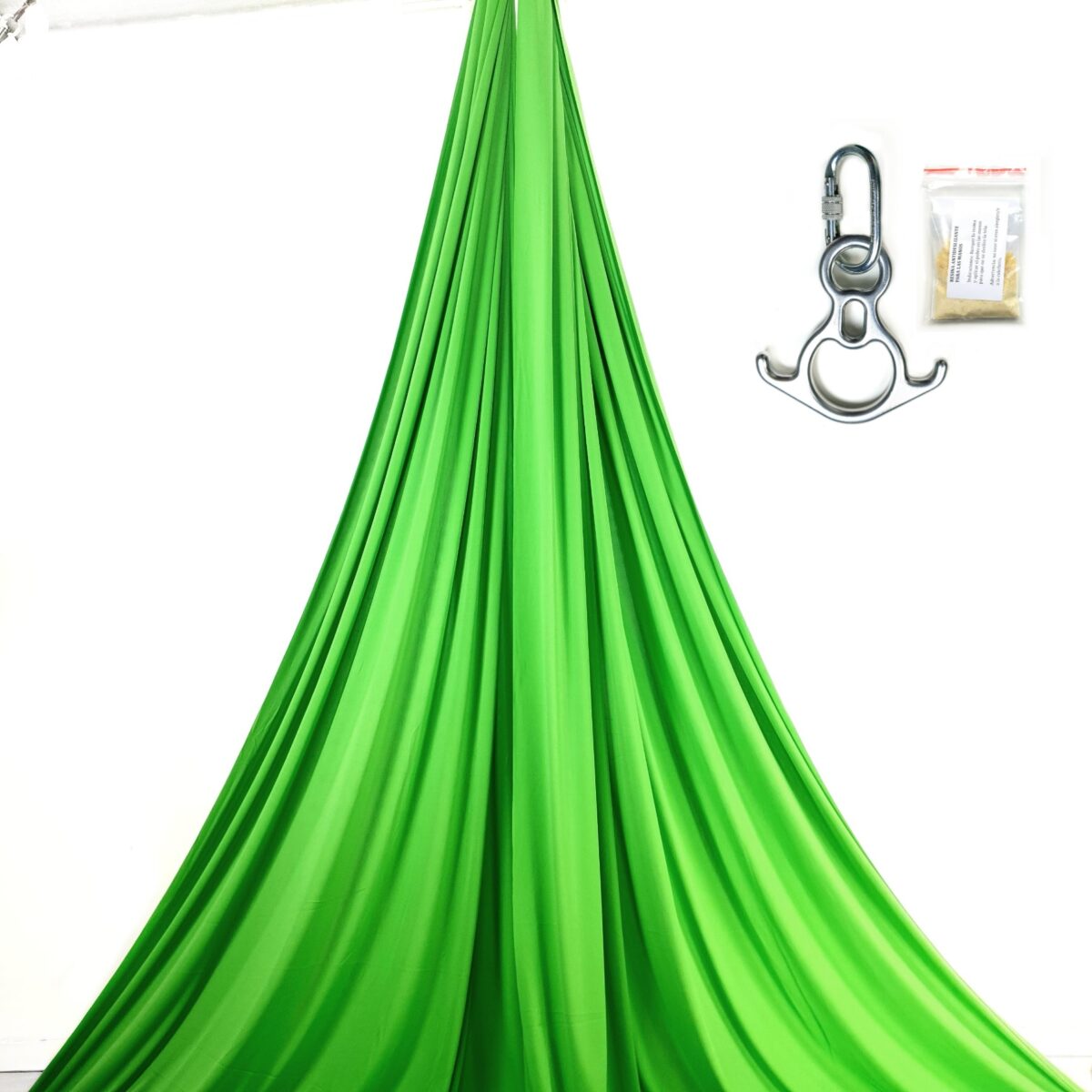 green aerial silks kit