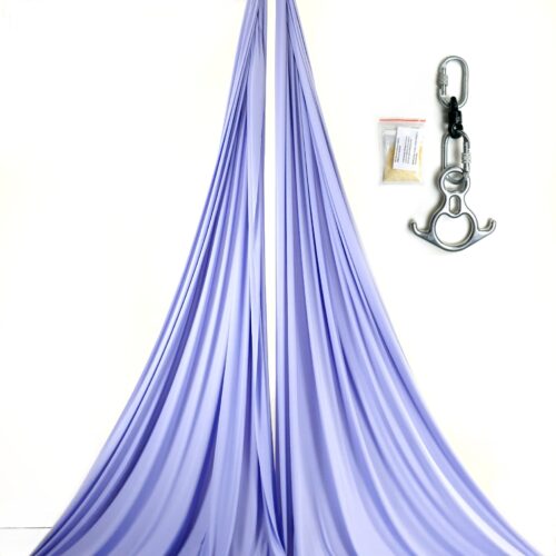 lilac aerial silks kit