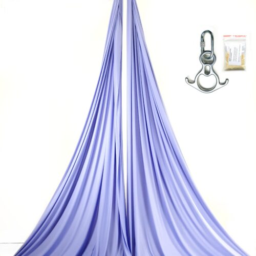 lilac aerial silks kit