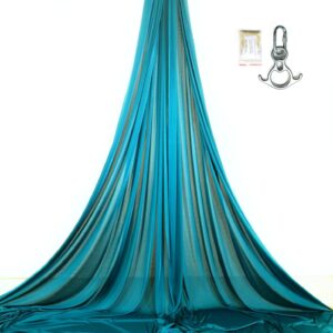 kit aerial silks petroleum blue