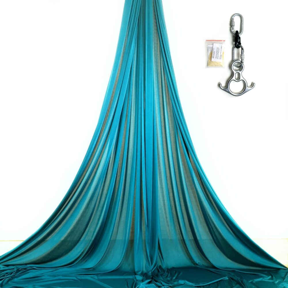 blue petroleum aerial silks for shows