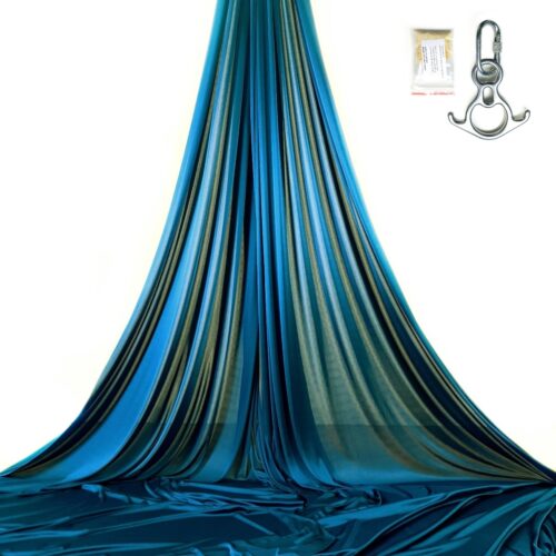 blue kit aerial silks for shows