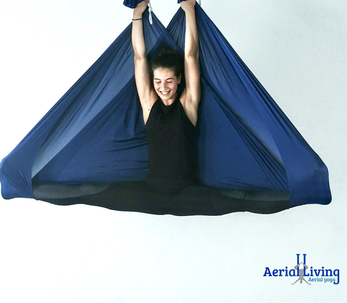col 5m azul 1 Tissu pour danse aérienne, tela para danza aérea, fabric for aerial dance, Tessuti per danza aerea