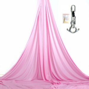 telas aéreas kit pro full rosa