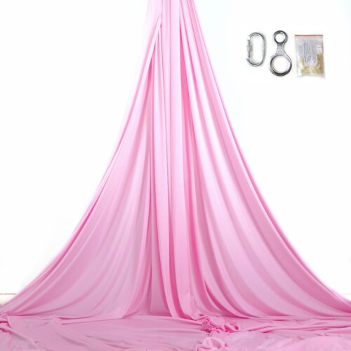 pink aerial silks kit