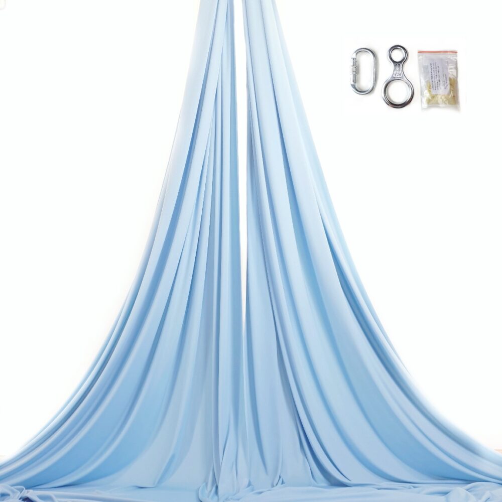 kit telas aéreas azul pastel
