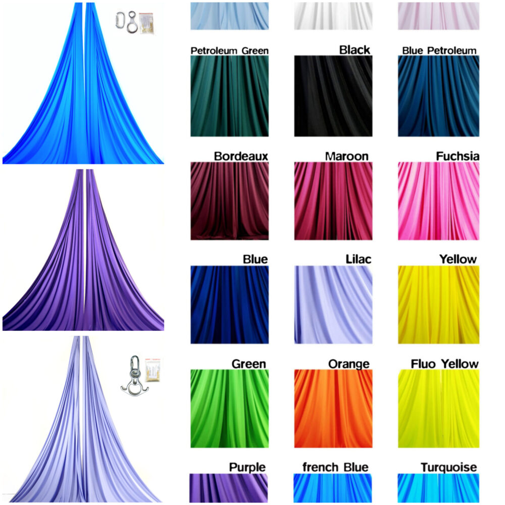 "Classic" aerial silks
