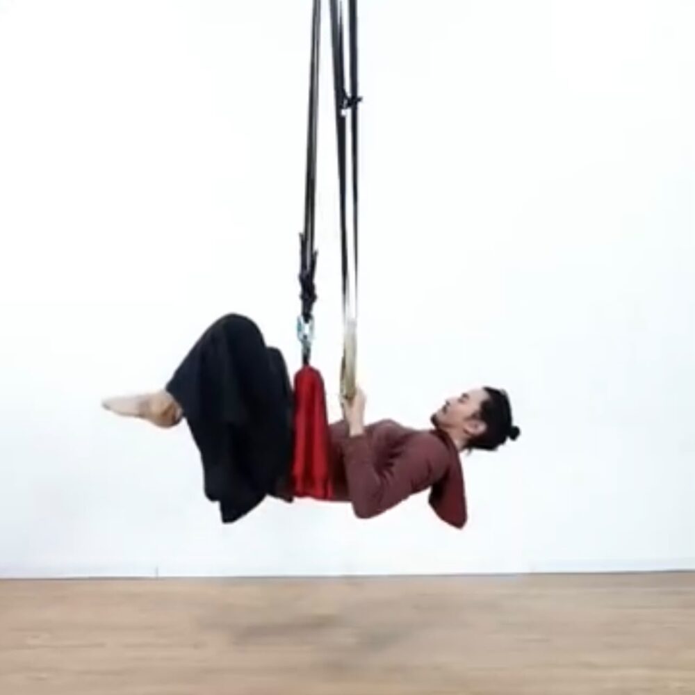 Adjustable Soft Bungee Hammock for Yoga, Mobility and Calisthenics - Image 7